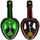 Meeresschildkröte – Schnorchelmaske – Erwachsene – Schwarz