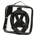 Meeresschildkröte – Schnorchelmaske – Erwachsene – Schwarz