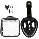 Meeresschildkröte – Schnorchelmaske – Erwachsene – Schwarz