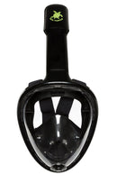 Meeresschildkröte – Schnorchelmaske – Erwachsene – Schwarz