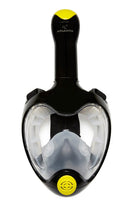 Atlantis Triton – Schnorchelmaske – Erwachsene – Schwarz/Limette