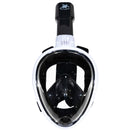 Meeresschildkröte – Schnorchelmaske – Erwachsene – Weiß/Schwarz