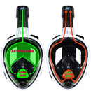 Meeresschildkröte – Schnorchelmaske – Erwachsene – Weiß/Schwarz