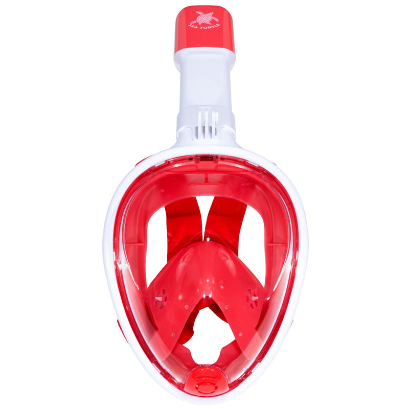 Sea Turtle - Snorkelmasker - Volwassenen - Wit/Coral
