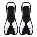 Dolphin - Schwimmflossen - Kinder - Schwarz/Weiß