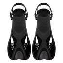 Delphin - Schwimmflossen - Kinder - Schwarz