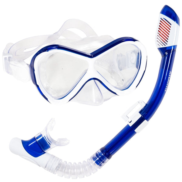 Abaco Combo - Schnorchelset - Kinder - Blau