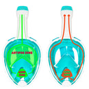 Atlantis - Schnorchelmaske - Erwachsene - Weiß/Türkis