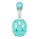 Meeresschildkröte – Schnorchelmaske – Erwachsene – Weiß/Türkis