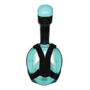 Meeresschildkröte – Schnorchelmaske – Erwachsene – Schwarz/Türkis