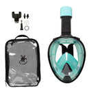 Meeresschildkröte – Schnorchelmaske – Erwachsene – Schwarz/Türkis