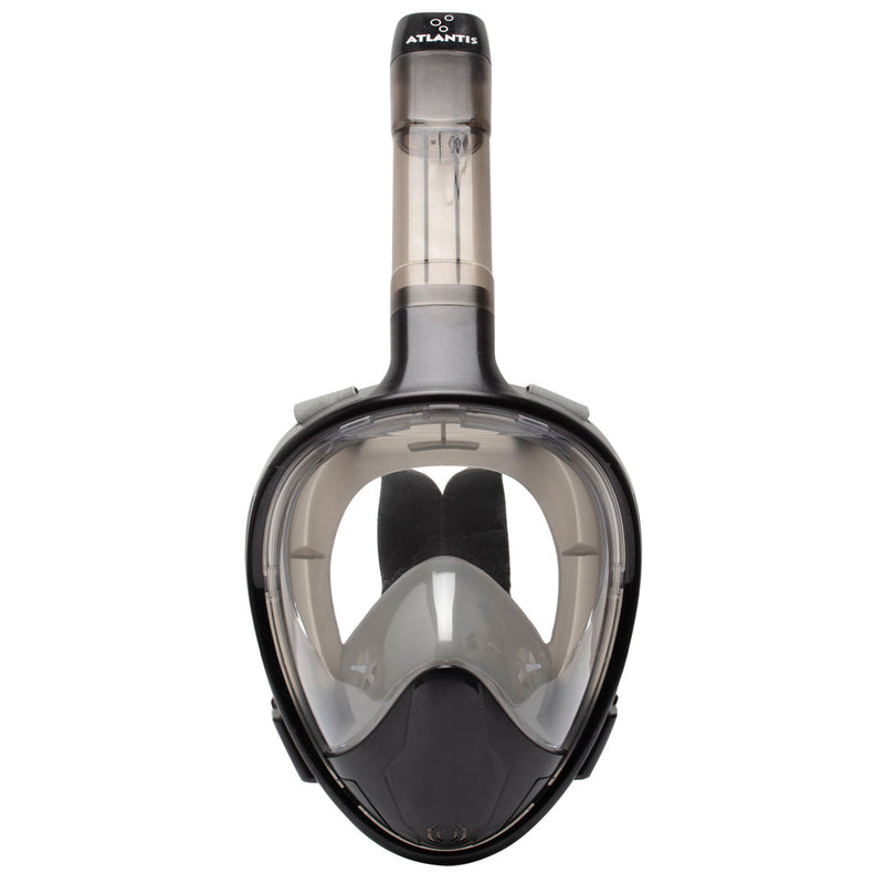 Atlantis 3.0 - Snorkelmasker - Volwassenen - Zwart/Grijs