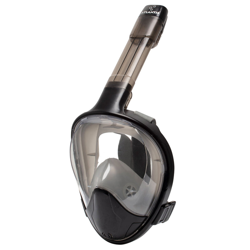 Atlantis 3.0 - Snorkelmasker - Volwassenen - Zwart/Grijs