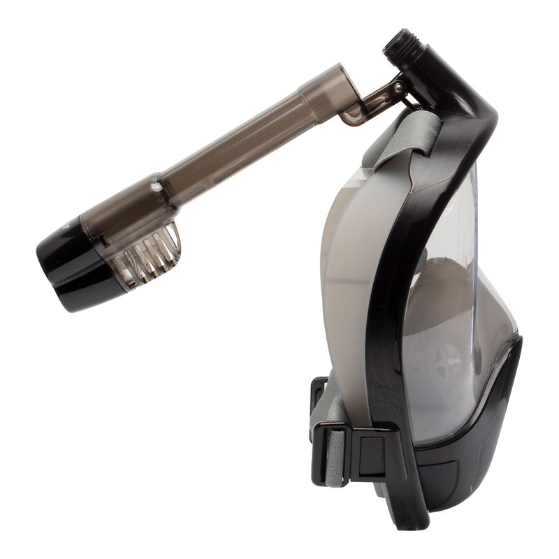 Atlantis 3.0 - Snorkelmasker - Volwassenen - Zwart/Grijs