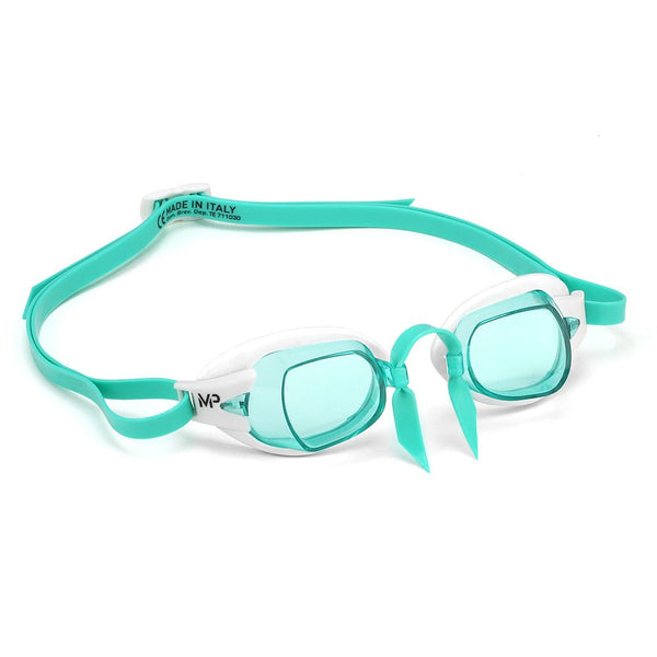 Chronos - Schwimmbrille - Erwachsene - Grüne Linse - Grün/Weiß