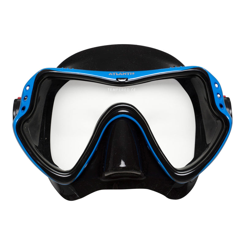 Samana Pro Combo – Schnorchelset – Erwachsene – Schwarz/Blau