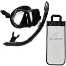 Java Combo – Schnorchelset – Erwachsene – Schwarz/Silber