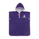 Babyhandtuch - Poncho - Kinder - Lila/Rosa