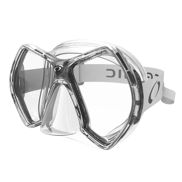 Cyanea – Taucherbrille – Erwachsene – Transparent/Titan