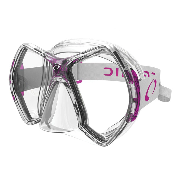 Cyanea - Taucherbrille - Erwachsene - Transparent/Rosa