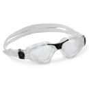 Kayenne - Schwimmbrille - Erwachsene - Klare Linse - Transparent/Schwarz