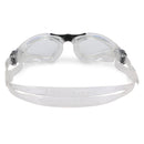 Kayenne - Schwimmbrille - Erwachsene - Klare Linse - Transparent/Schwarz