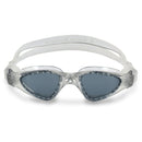 Kayenne - Schwimmbrille - Erwachsene - Dunkle Linse - Transparent/Silber