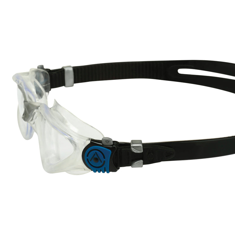 Kayenne - Zwembril - Volwassenen - Clear Lens - Petrol/Zilver