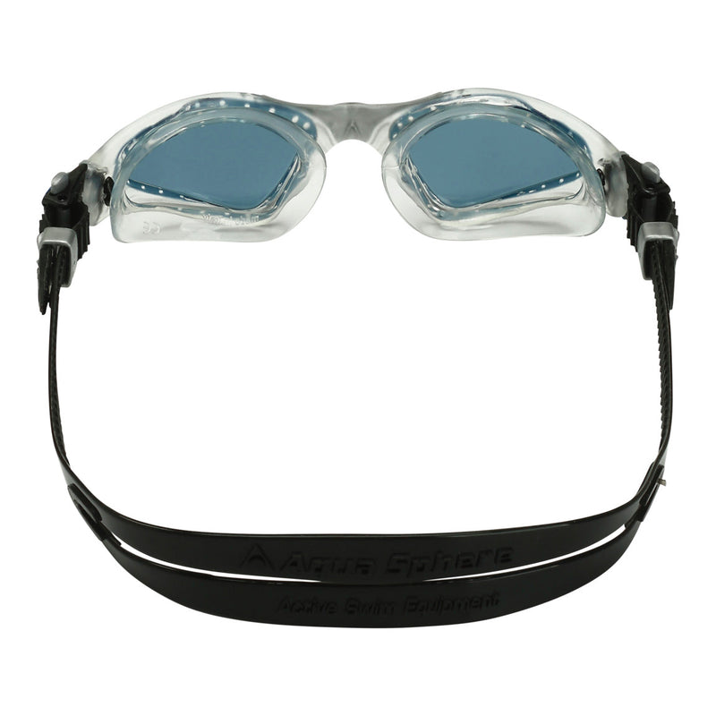 Kayenne – Schwimmbrille – Erwachsene – dunkle Gläser – Petrol/Silber