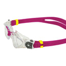 Kayenne Small - Zwembril - Volwassenen - Clear Lens - Transparant/Roze