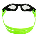Kayenne Junior – Schwimmbrille – Kinder – klare Gläser – Schwarz/Limette