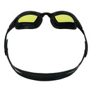 Ninja - Zwembril - Volwassenen - Yellow Titanium Mirrored Lens - Zwart