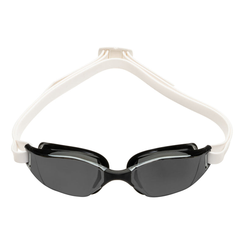 Xceed - Schwimmbrille - Erwachsene - Dunkle Linse - Schwarz/Weiß