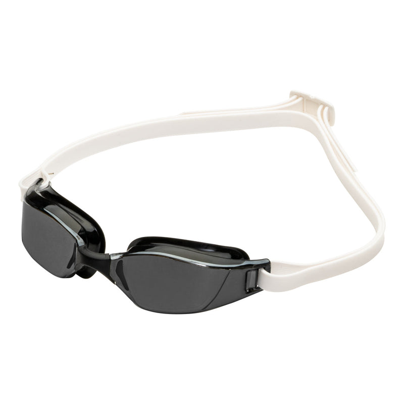 Xceed - Schwimmbrille - Erwachsene - Dunkle Linse - Schwarz/Weiß