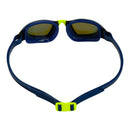 Xceed – Schwimmbrille – Erwachsene – Blaue verspiegelte Titanlinse – Blau