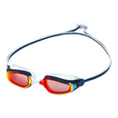 Fastlane – Schwimmbrille – Erwachsene – Rote verspiegelte Titanlinse – Blau/Rot