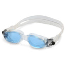 Kaiman Small - Zwembril - Volwassenen - Blue Lens - Transparant