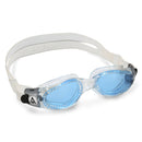 Kaiman Small - Zwembril - Volwassenen - Blue Lens - Transparant