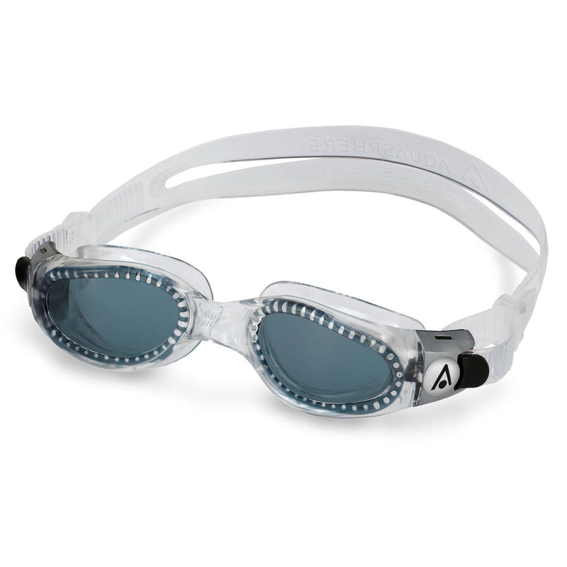 Kaiman Small - Schwimmbrille - Erwachsene - Dunkle Linse - Transparent