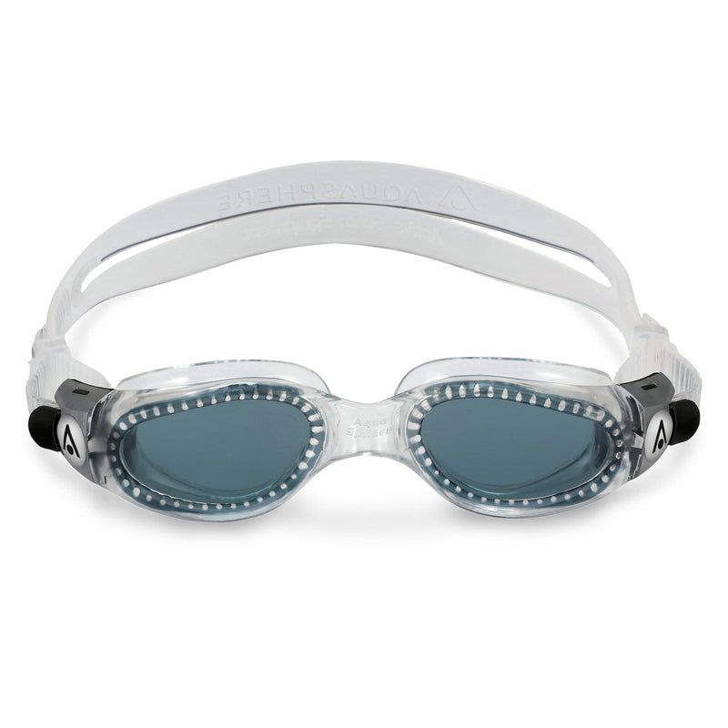 Kaiman Small - Schwimmbrille - Erwachsene - Dunkle Linse - Transparent