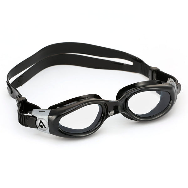 Kaiman Small - Schwimmbrille - Erwachsene - Klare Linse - Schwarz