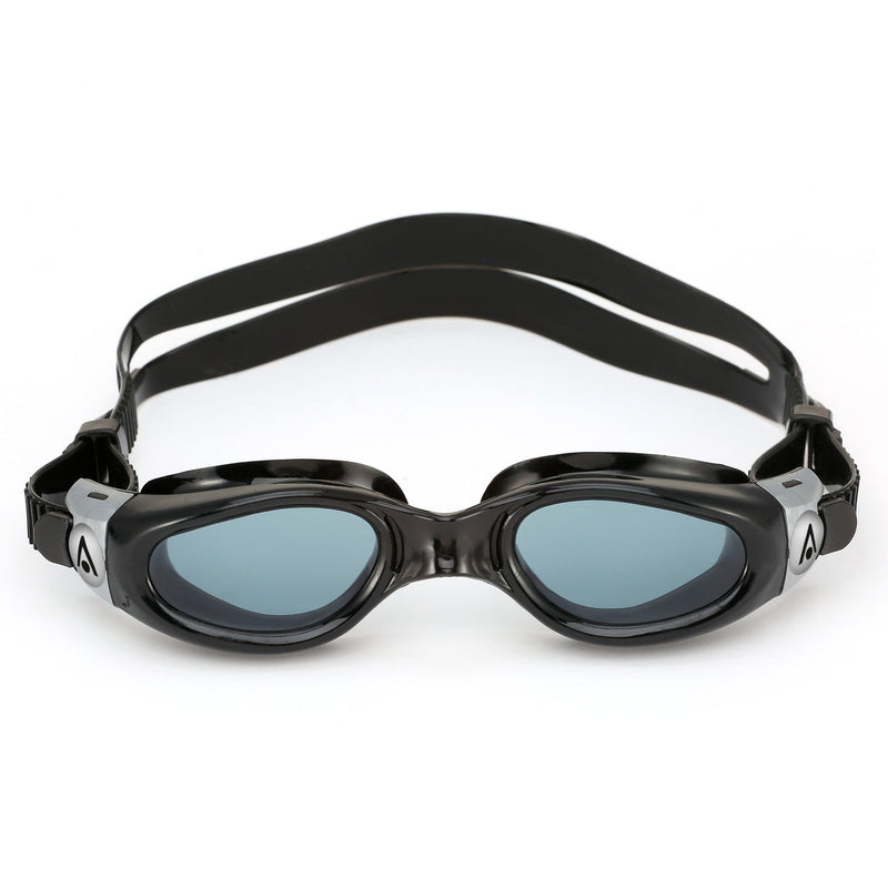 Kaiman Small - Schwimmbrille - Erwachsene - Dunkle Linse - Schwarz
