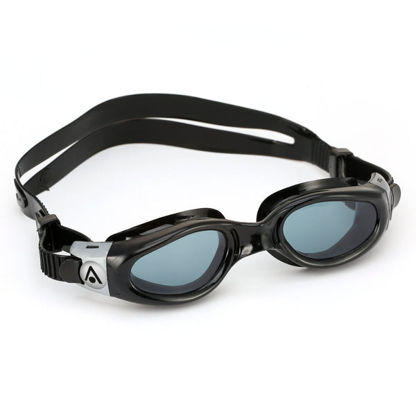 Kaiman Small - Schwimmbrille - Erwachsene - Dunkle Linse - Schwarz
