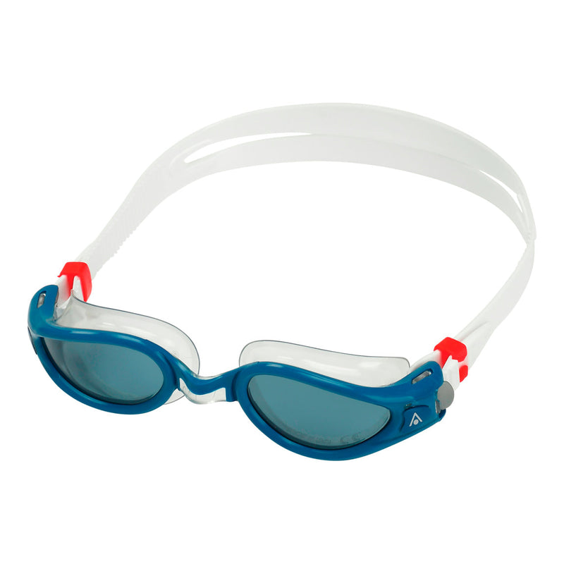 Kaiman EXO - Schwimmbrille - Erwachsene - Dunkle Linse - Petrol/Transparent