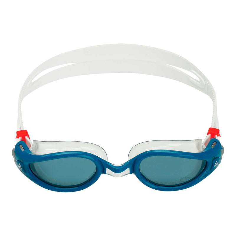 Kaiman EXO - Schwimmbrille - Erwachsene - Dunkle Linse - Petrol/Transparent