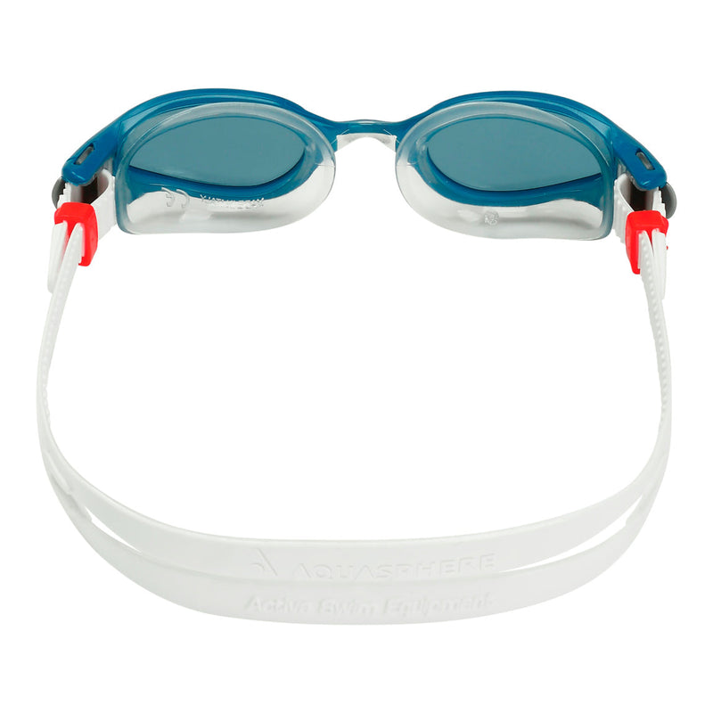 Kaiman EXO - Schwimmbrille - Erwachsene - Dunkle Linse - Petrol/Transparent
