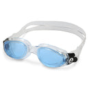 Kaiman - Schwimmbrille - Erwachsene - Blaue Linse - Transparent