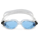 Kaiman - Schwimmbrille - Erwachsene - Blaue Linse - Transparent