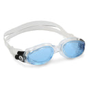 Kaiman - Schwimmbrille - Erwachsene - Blaue Linse - Transparent