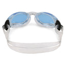 Kaiman - Schwimmbrille - Erwachsene - Blaue Linse - Transparent